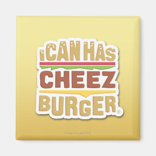 Íman Eu posso tenho Cheezburger (a sombra)