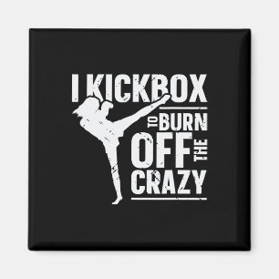 Íman Eu Pratico Kickbox Para Queimar a Louca Garota Mul