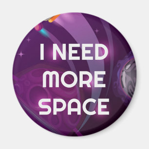 Íman Eu preciso mais ímã do espaço