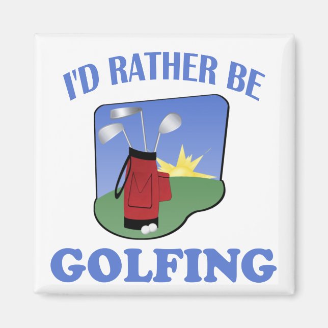 Íman Eu Preferencialmente De Golfe (Frente)