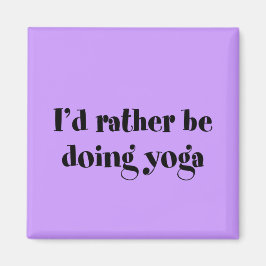 Íman Eu Preferencialmente Fazendo Yoga