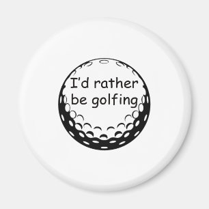 Íman Eu preferencialmente Golfing o design do golfe