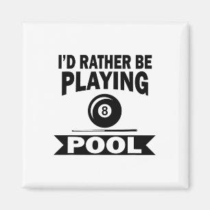 Íman Eu Preferencialmente Jogando Piscina Engraçado Pis