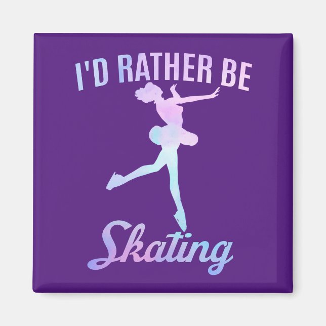Íman Eu Preferiria Estar Patinando (Frente)