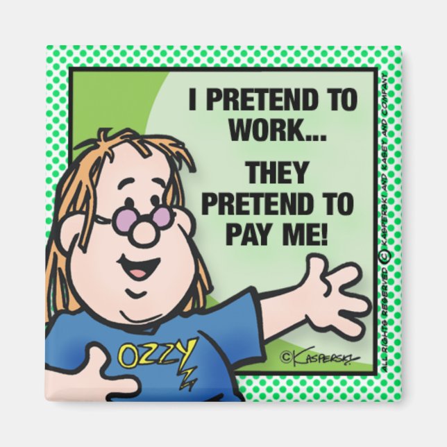 Íman Eu Pretendo Trabalhar (Frente)