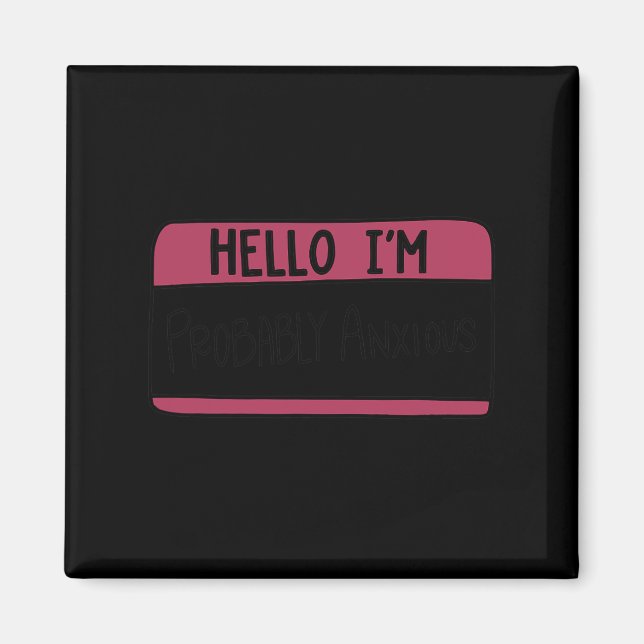 Íman Eu provavelmente estou ansioso por suicídio por sa (Frente)