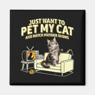 Íman Eu quero acariciar meu gato himalaio e assistir a