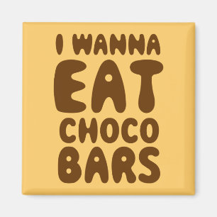 Íman Eu quero comer bares de Choco