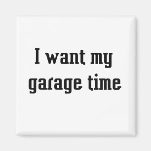Íman Eu quero meu tempo da garagem