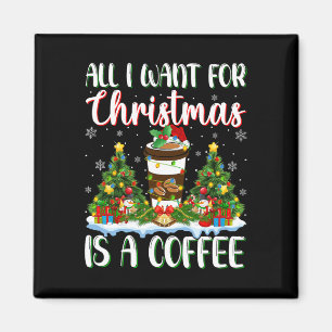 Íman Eu Quero O Natal É Um Café Xmas Tree Lights