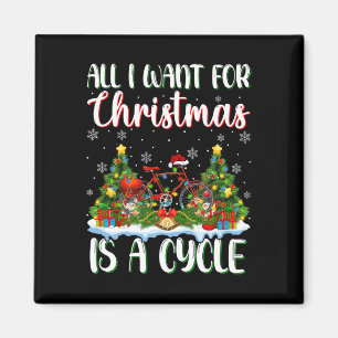Íman Eu Quero O Natal É Um Ciclo De Luzes De Árvore Do 