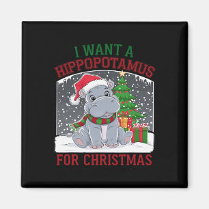 Íman Eu Quero Um Hippopotamus Para O Natal Bonito
