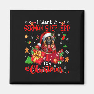 Íman Eu Quero Uma German shepherd Para Papais noeis De