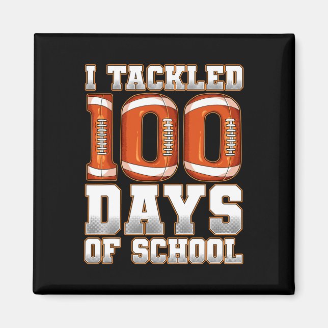 Íman Eu Resolvi 100 Dias De Futebol Escolar (Frente)