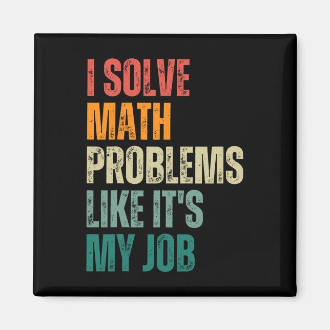 Íman Eu Resolvo Problemas de Matemática Como Se Fosse M (Frente)