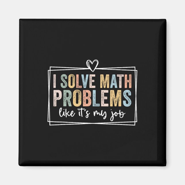 Íman Eu Resolvo Problemas de Matemática Como Se Fosse M (Frente)