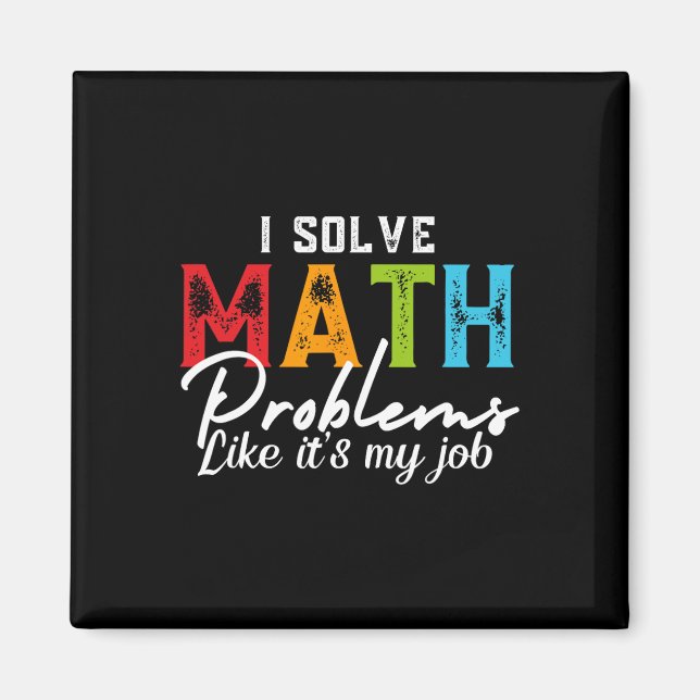 Íman Eu Resolvo Problemas de Matemática Como Se Fosse M (Frente)
