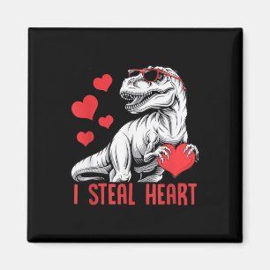 Íman Eu Roubo Garotos Namorados T-rex Dinossauros