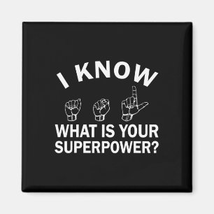 Íman Eu sei como é o seu sinal de consciência de superp