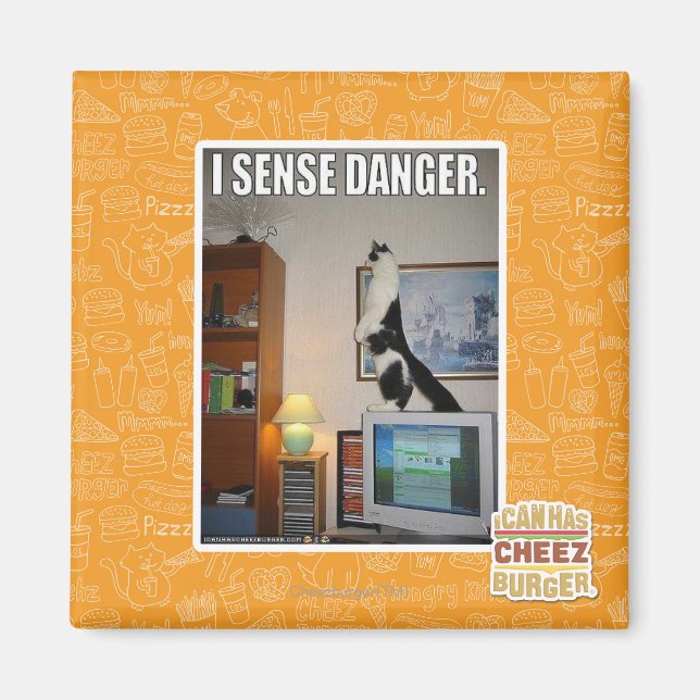 Íman Eu sinto perigo (Frente)