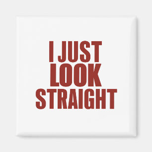 Íman Eu Só Olho Para Frente Mês do Orgulho LGBT Gay Lés