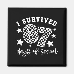 Íman Eu Sobrevivi 6-7 Dias De Escola Meme Divertido Pro