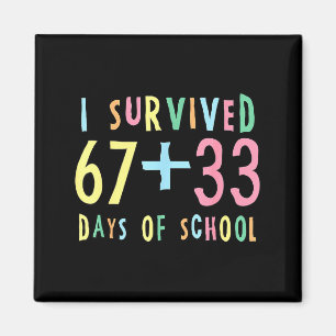 Íman Eu Sobrevivi a 67 + 33 Dias de Escola Matemática d