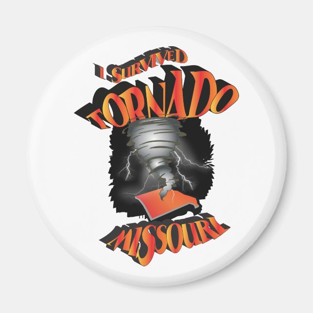 Íman Eu Sobrevivi a Tornado Missouri (Frente)