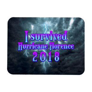 Íman Eu sobrevivi ao furacão Florence