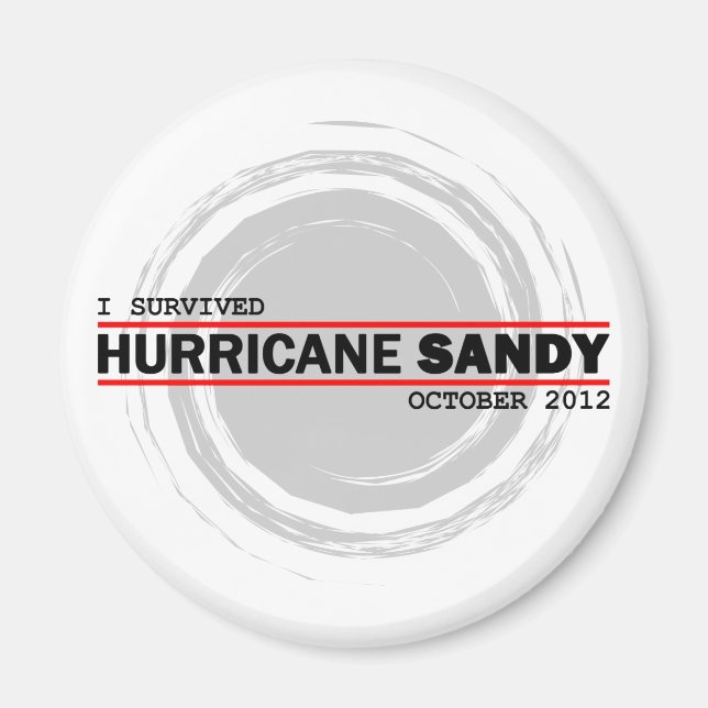 Íman Eu Sobrevivi Ao Furacão Sandy (Frente)