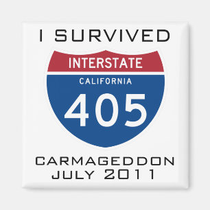 Íman Eu sobrevivi ao ímã de Carmageddon