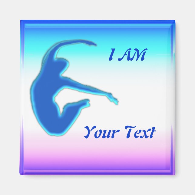 Íman Eu sou 1 Modelo (Frente)