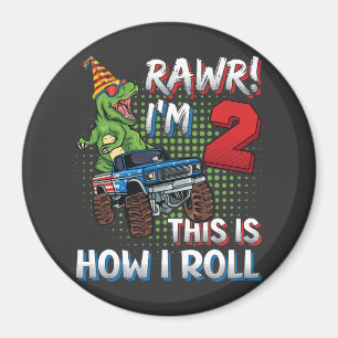 Íman Eu sou 2 É assim que eu faço o Dinossauro Monster