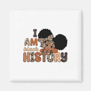 Íman Eu sou a história negra celebrando o mês da histór