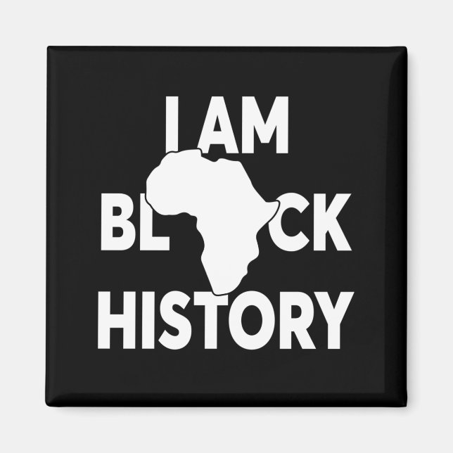 Íman Eu sou a história negra, vidas negras são importan (Frente)