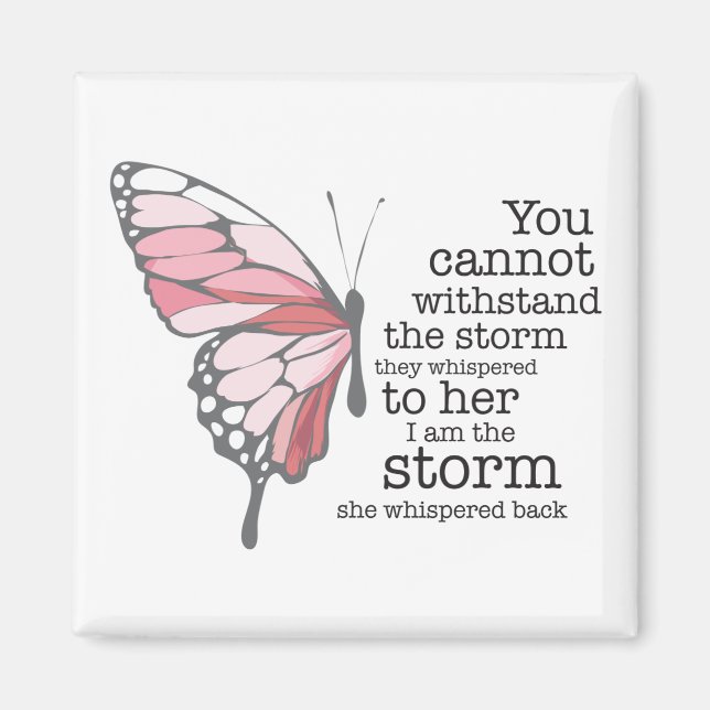 Íman Eu sou a tempestade (Frente)