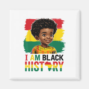 Íman Eu Sou Afro Boy da História Negra Pequeno Príncipe