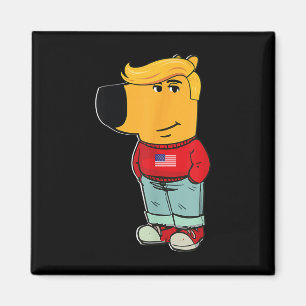 Íman Eu sou apenas um presidente Cara de frio Trump 202