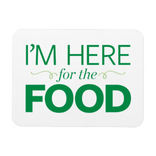 Íman Eu sou aqui para a comida