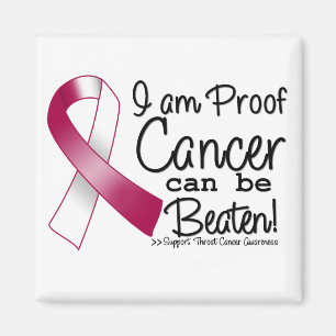 Íman Eu sou cancer de garganta da prova posso ser