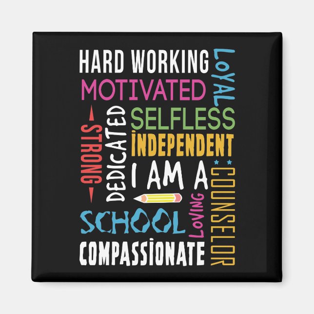 Íman Eu Sou Conselheiro Escolar Apreciação (Frente)