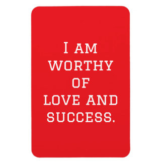Íman Eu sou digno de amor e sucesso