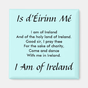 Íman Eu sou do ímã de Ireland