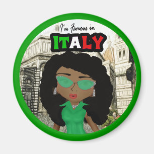 Íman Eu sou famoso na diva de Italia - obscuridade