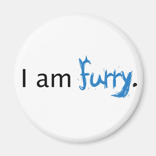 Íman Eu sou Furry (Frente)