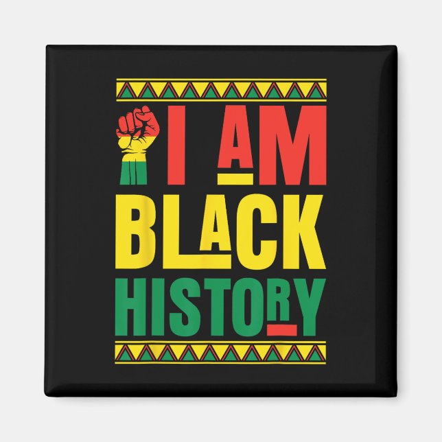 Íman Eu Sou História Negra (Frente)