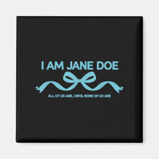 Íman Eu Sou Jane Doe Todos Nós Somos Mensagem De Solida