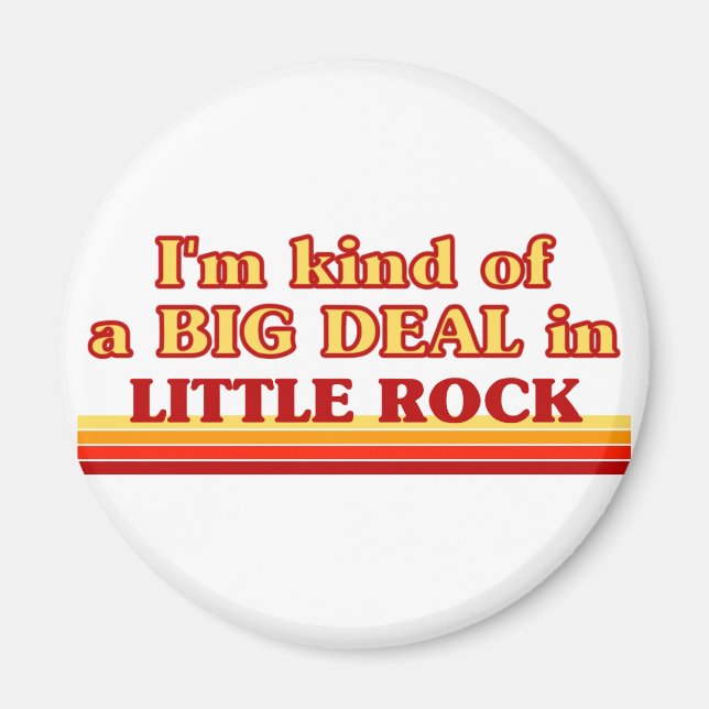 Íman Eu sou meio que um grande negócio em Little Rock (Frente)