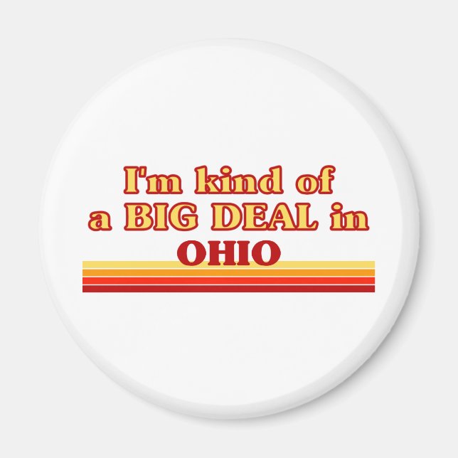 Íman Eu sou meio que um grande negócio em Ohio (Frente)