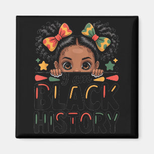 Íman Eu sou mês da história negra adolescentes mulheres